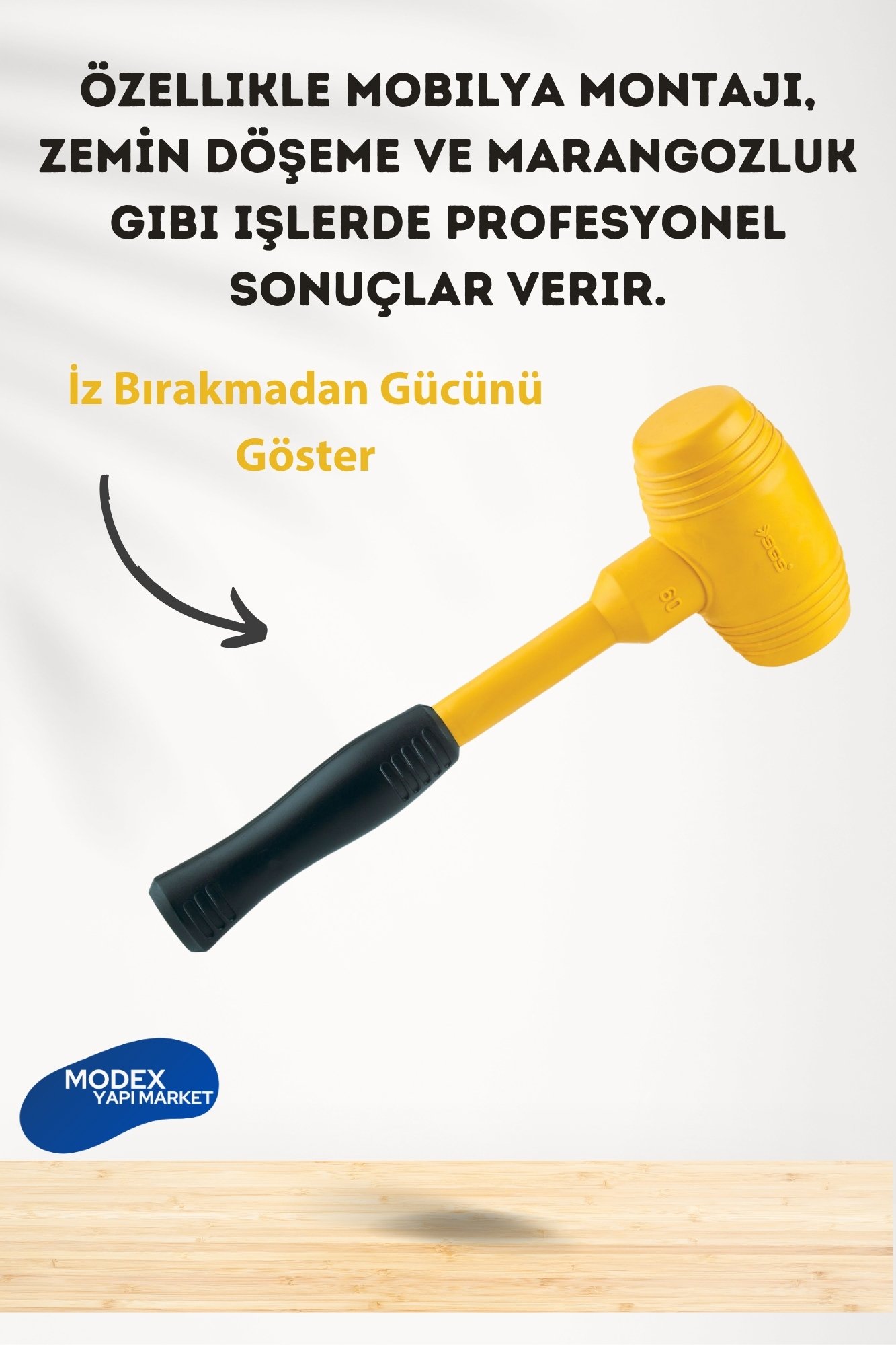 Plastik Tokmak Profesyonel No:50 – Dayanıklı ve Ergonomik Tasarım