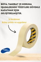Maskeleme Bandı 36mm x 25mt – Yüksek Yapışkanlık, Kolay Kullanım