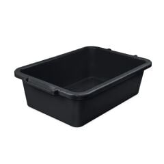 Sıva ve Alçı Teknesi 35 Lt – Dayanıklı Siyah Plastik
