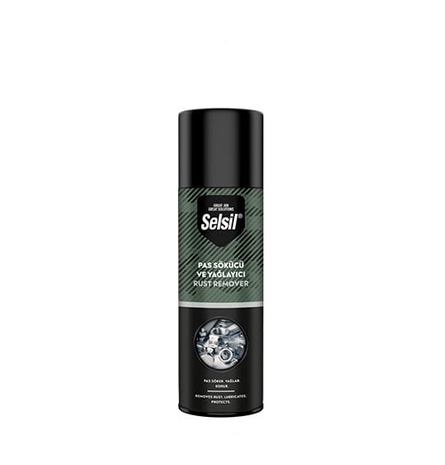 Selsil Pas Sökücü Sprey 200 ML – Hızlı Etkili Pas Temizleyici, Yağlayıcı ve Koruyucu Sprey