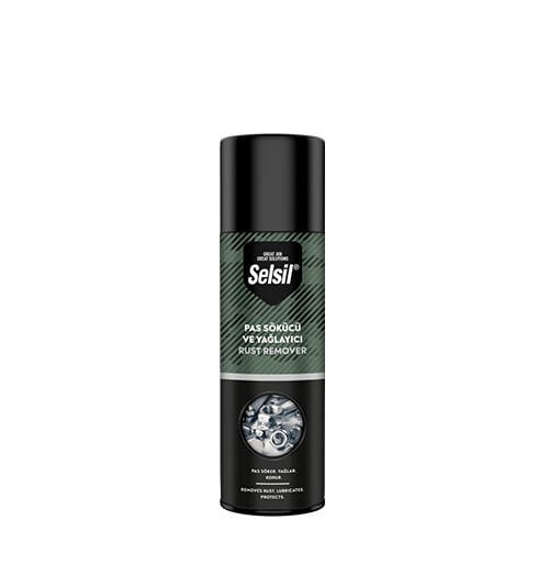 Selsil Pas Sökücü Sprey 200 ML – Hızlı Etkili Pas Temizleyici, Yağlayıcı ve Koruyucu Sprey