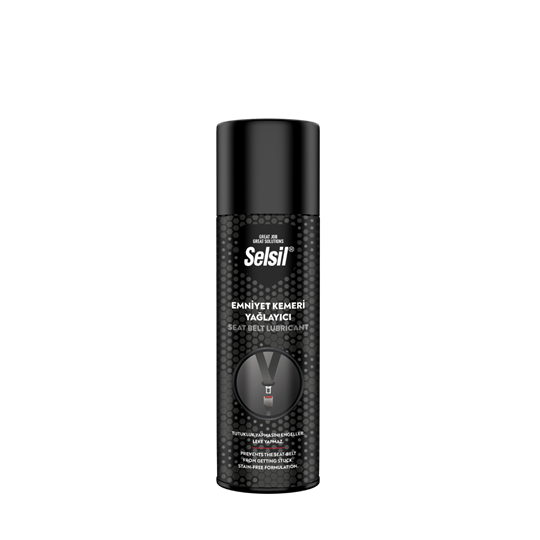 Selsil Emniyet Kemeri Yağlayıcı Sprey 200 ML – Gıcırtı Önleyici, Kayganlık Sağlayan Hızlı Etkili