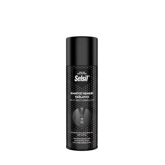 Selsil Emniyet Kemeri Yağlayıcı Sprey 200 ML – Gıcırtı Önleyici, Kayganlık Sağlayan Hızlı Etkili
