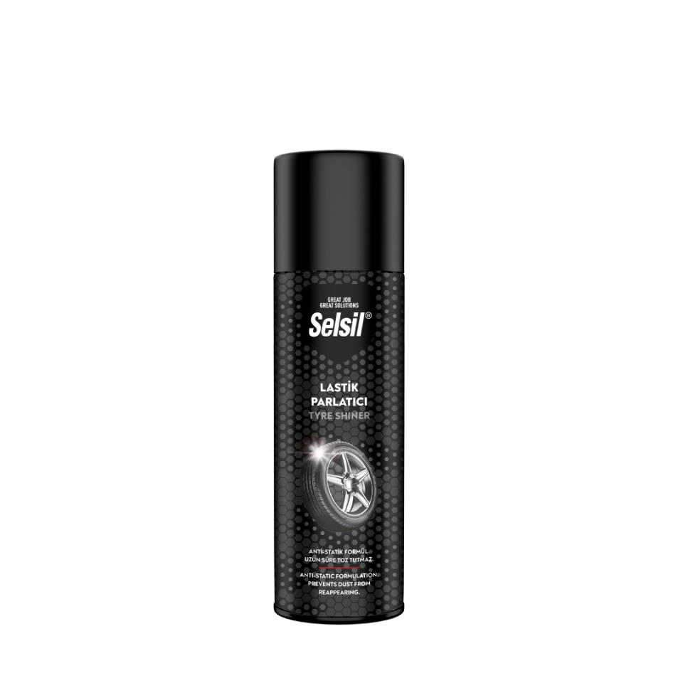 Selsil Lastik Parlatıcı 500 ml Parlak ve Koruyucu Etki