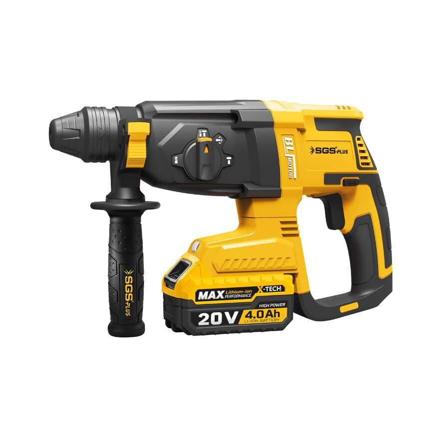 SGS5521 AKÜLÜ ELEKTRO PNÖMATİK KIRICI DELİCİ SETİ 20V 4.0Ah (KÖMÜRSÜZ MOTOR)