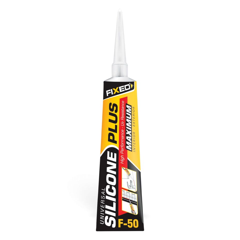 FIXED F50 Tüp Silikon 50gr – Yüksek Performanslı, Esnek ve Suya Dayanıklı Yapıştırıcı