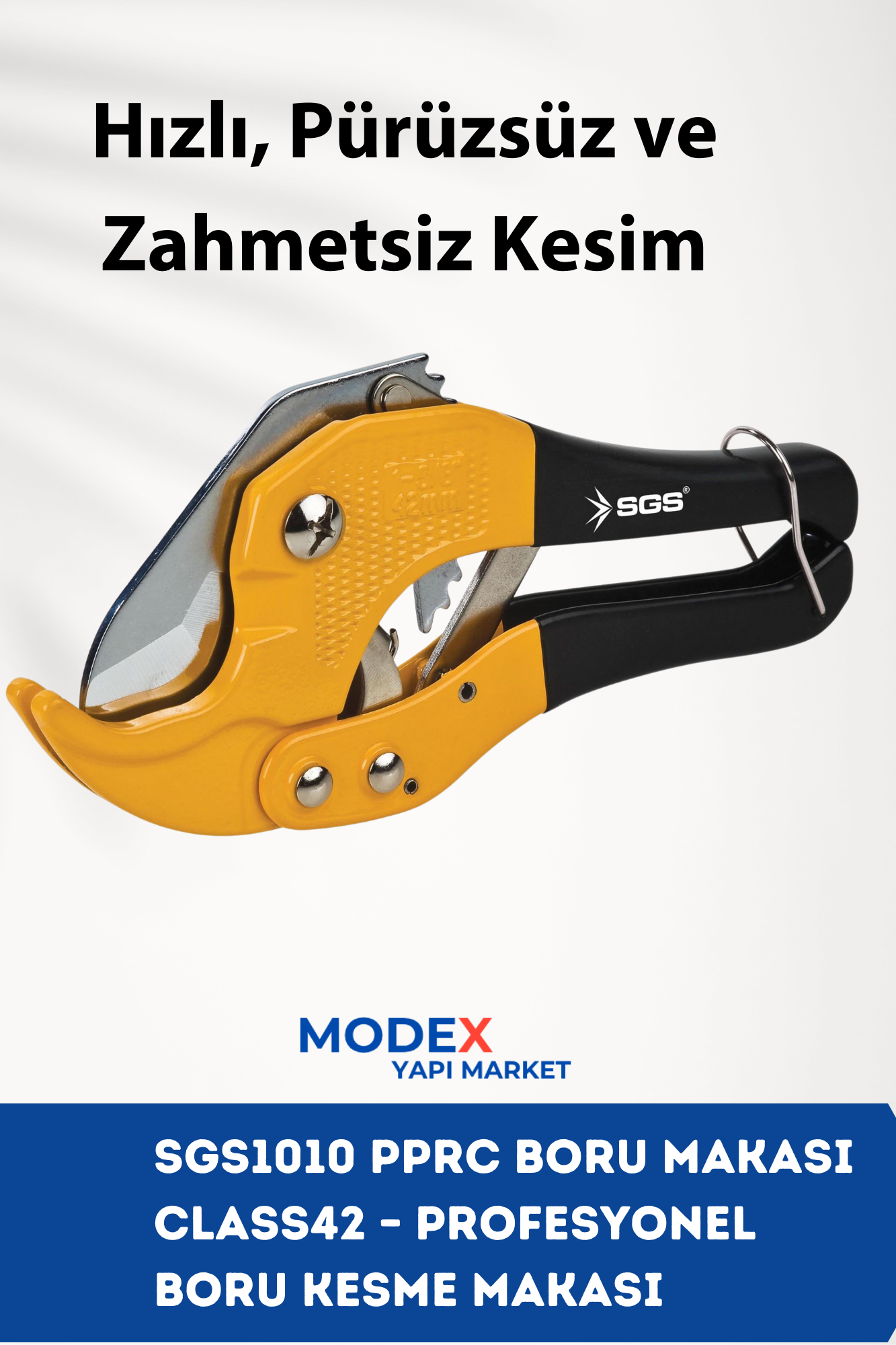SGS1010 PPRC Boru Makası Class42 – Profesyonel Boru Kesme Makası