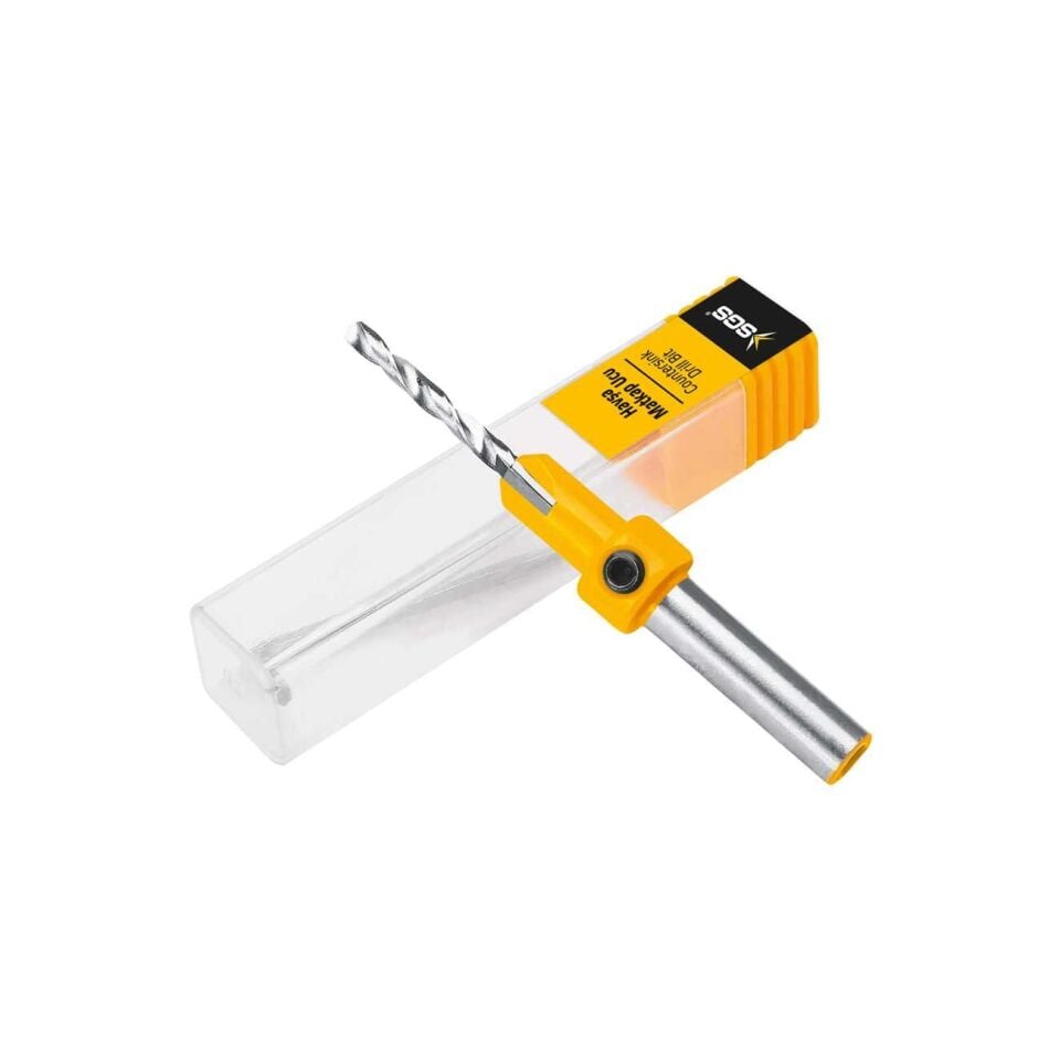 SGS1475 2 Adet  Havşa Matkap Ucu 3 mm | Profesyonel Delme ve Havşalama